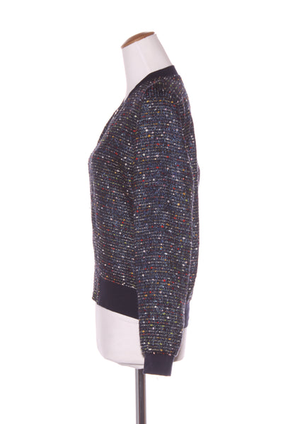 REPERTOIRE (NZ) "BJ" bomber - Metallic blue tweed! 14