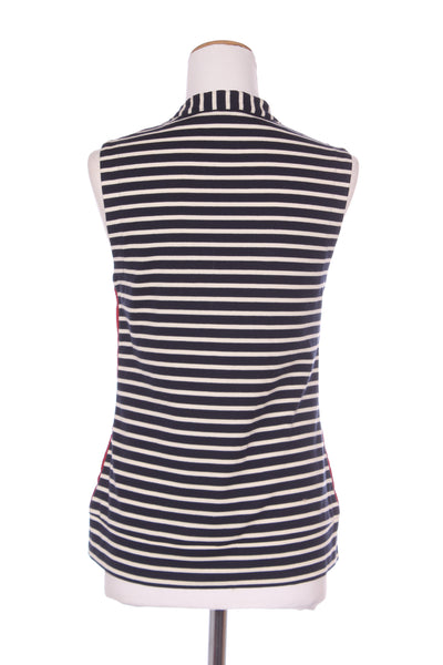 REPERTOIRE (NZ) "Apri" vest - Red + stripe! 8-10