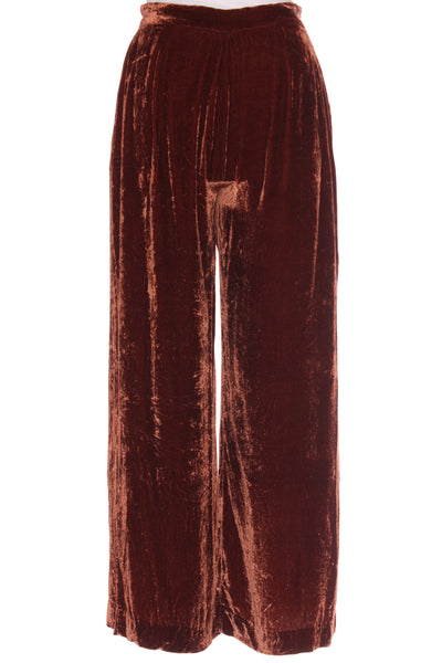VERONIKA MAINE - Crushed velvet bias pant! 8