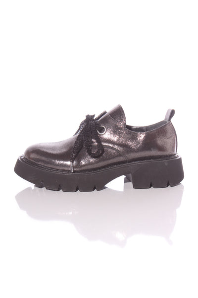 NÜ X NEO "Ciel" metallic platform shoes! 40