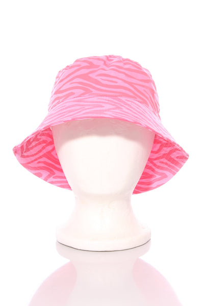 LENOX QUINN - Pink Zebra bucket hat!