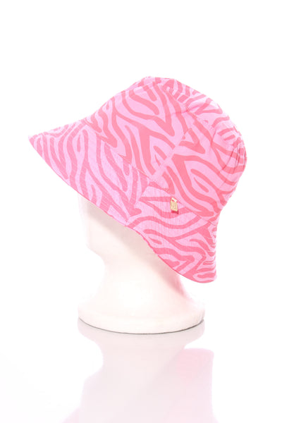 LENOX QUINN - Pink Zebra bucket hat!