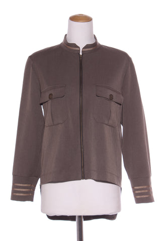 REPERTOIRE (NZ) "Leader" Military knit jacket! 12