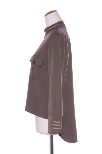 REPERTOIRE (NZ) "Leader" Military knit jacket! 12