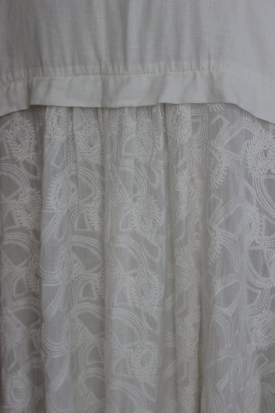 EVA'S SUNDAY - Embroidered back panel linen duster! 10-14