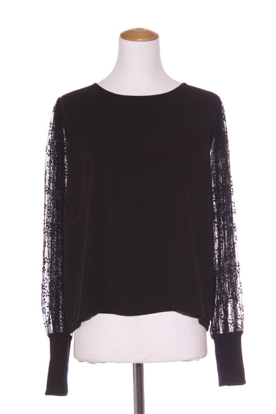 REPERTOIRE (NZ) "Rosetta" flocked velvet sleeve blouse! 12