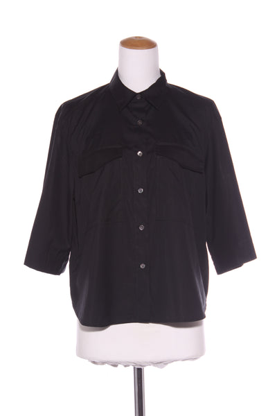 TRENERY - Boxy fit cotton crop s/s shirt! 12