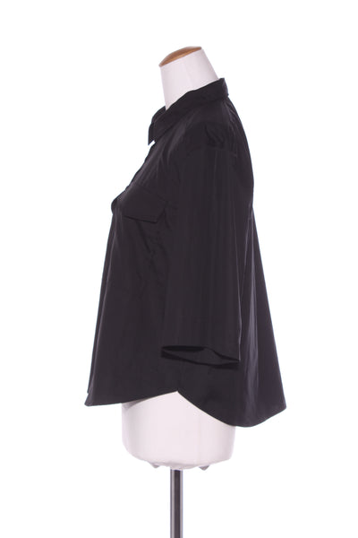 TRENERY - Boxy fit cotton crop s/s shirt! 12