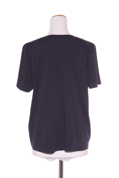 WITCHERY - Navy broderie detail cotton tee! 14