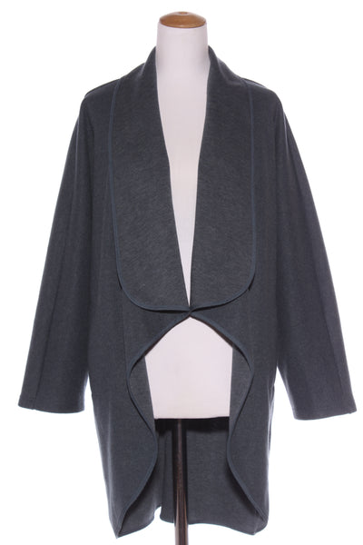 EB & IVE - Petrol blue belted jacket! 12-16
