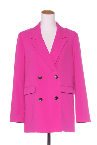 DECJUBA - Magenta boyfriend blazer! 10-12