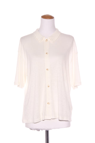 SEED - Linen knit polo shirt! 12-14