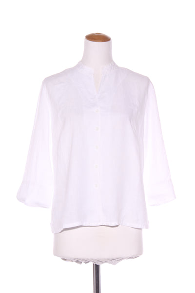 RODNEY CLARK - 3/4 sleeve linen button up blouse! 12