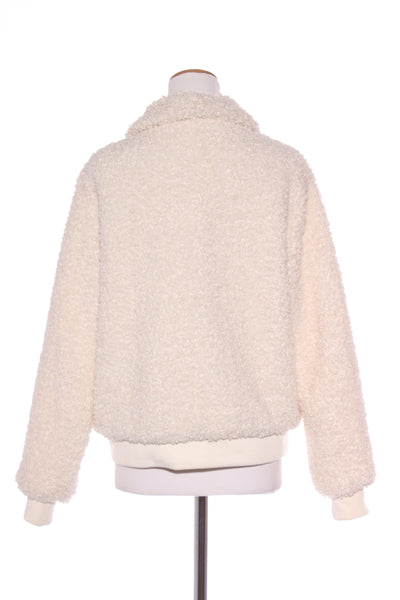 GARAGE (UK) Sherpa boucle zip jacket! 14