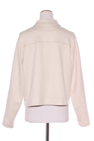 NO LABEL - Suedette cream jacket! 14