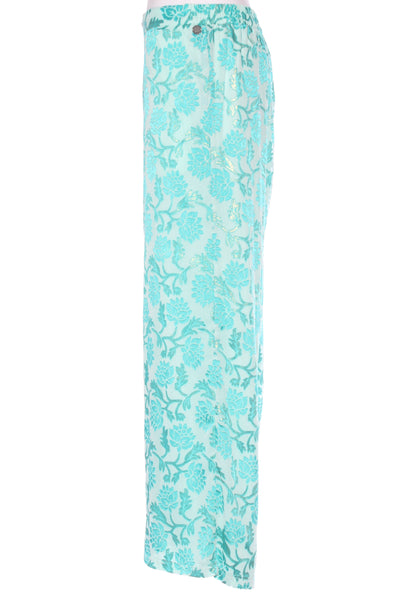 DIDI Pretty Different - Metallic flocked wide leg pant! 14