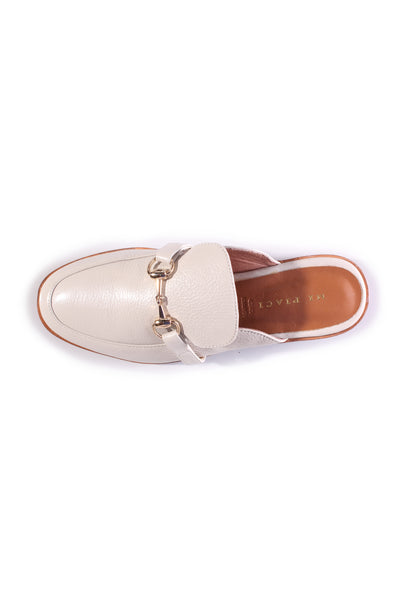 MI PIACI (LN) Leather statin loafer/mule! 38