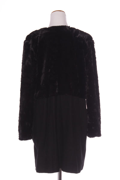 BLAK LUXE (NZ) Wool + cashmere fur detail coat! 12
