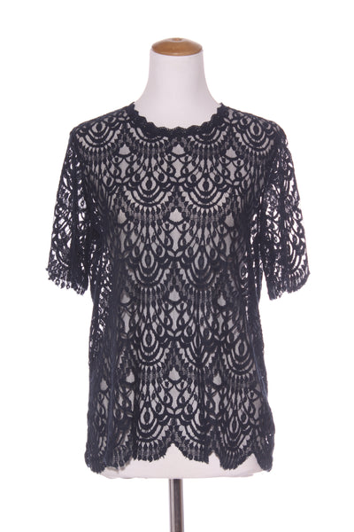 DECJUBA - Navy lace top! 14