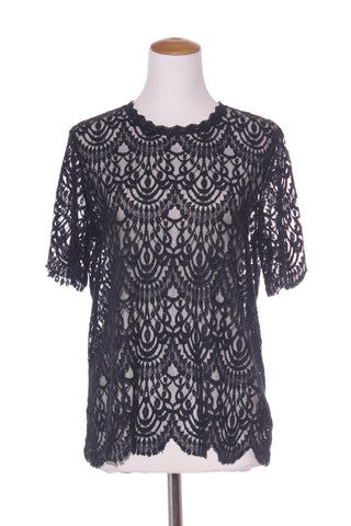 DECJUBA - Navy lace top! 14