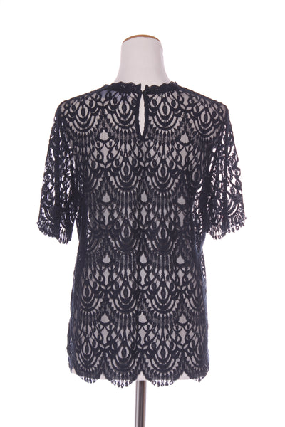 DECJUBA - Navy lace top! 14