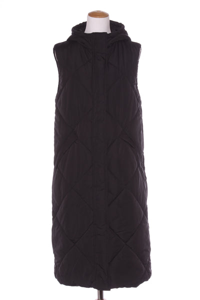 M&S - Quilted Longline hooded vest! 14