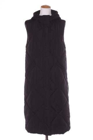 M&S - Quilted Longline hooded vest! 14