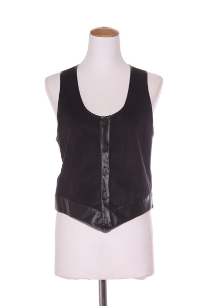 PAULA RYAN (NZ) Faux leather + suedette waistcoat! 12