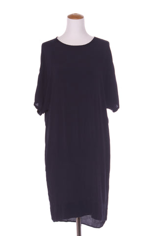 DOM - Navy batwing dress! 10-12