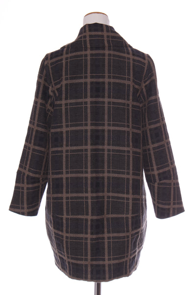 PAULA RYAN "Check tulip" coat! 12-14
