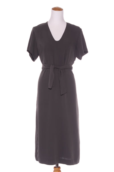 VERONIKA MAINE (AU) Khaki belted midi dress! 12