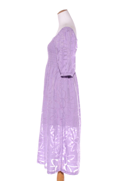 GORMAN - Fleur devore lilac dress! 12