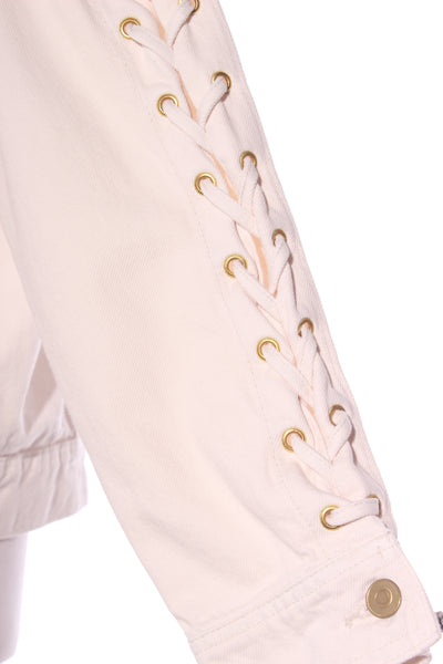 H&M - Lace up sleeve denim jacket! 12