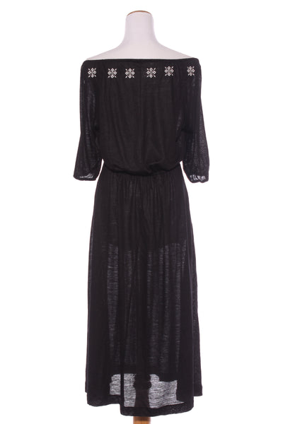 TRENERY - Embroidered ramie midi dress! 12