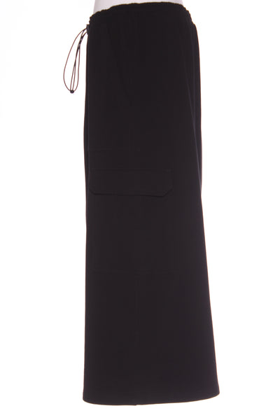 WHITE ON BLACK (LN) Cargo midi skirt! 14