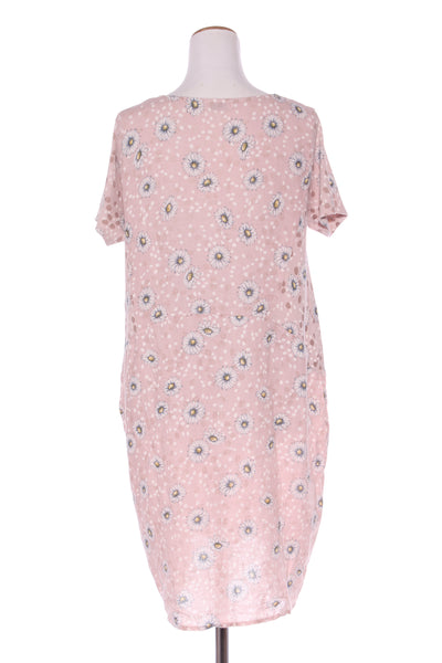 HELGA MAY (ITA) Daisy print linen dress! 12-14