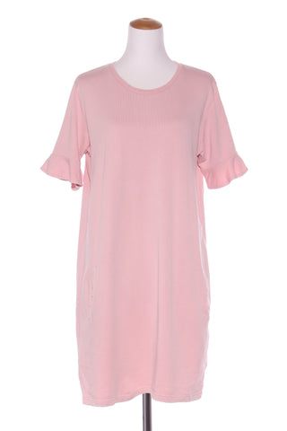 HUFFER - Ruffle sleeve sweater dress + pockets! 14