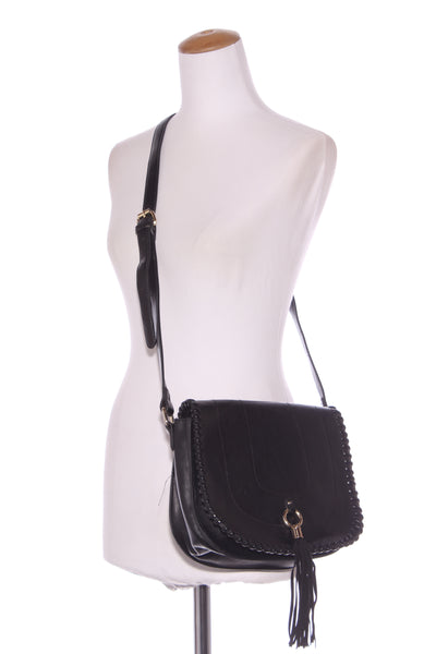 DECJUBA - Tassel pleather crossbody bag!