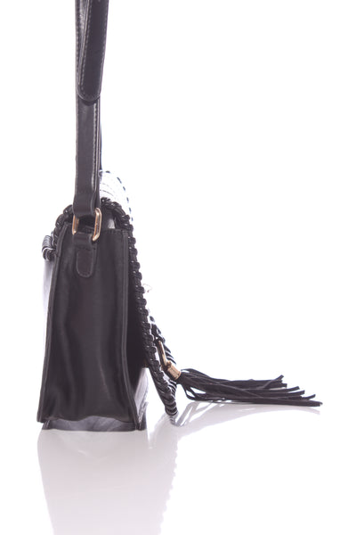 DECJUBA - Tassel pleather crossbody bag!