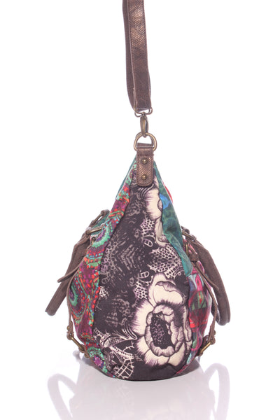 DESIGUAL - Patchwork print handbag!