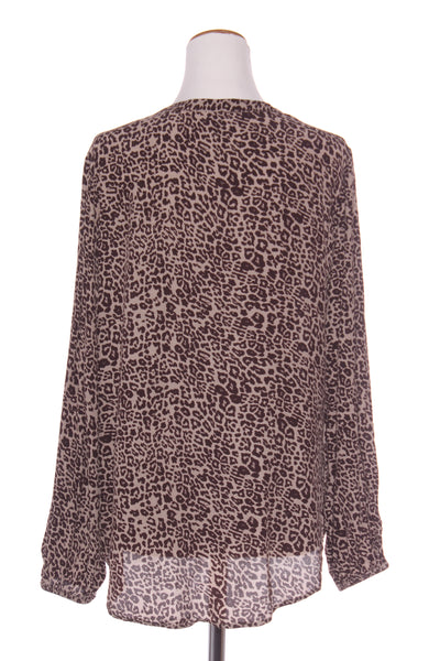 OLIVER BLACK - Button front pin-tuck pleat blouse - Animal! 18
