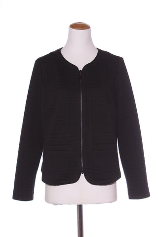 M&S - Embossed stretch knit jacket! 16