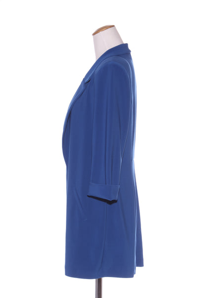 FRANK LYMAN (CA) Royal blue wwaterfall cardi! 12