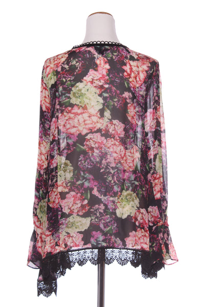 TRELISE COOPER "Miles Per Flower" hydrangea top! 12