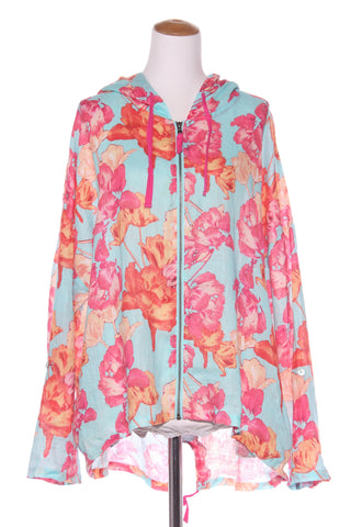 NEWPORT - Hooded linen floral jacket! 18