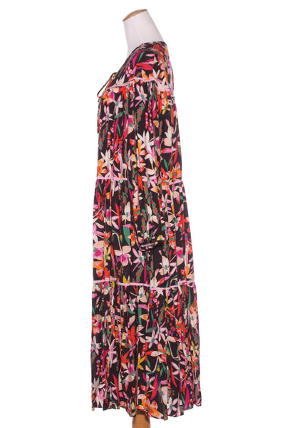 CHARLO "Malva" tiered midi dress! 16