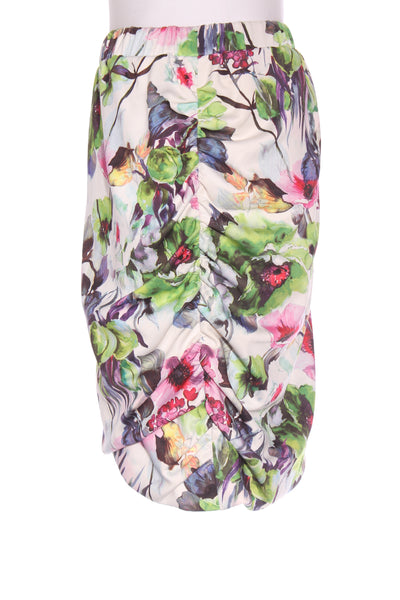 CHARLO - Watercolour floral meow skirt! 12