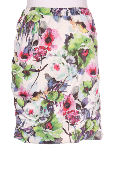 CHARLO - Watercolour floral meow skirt! 12