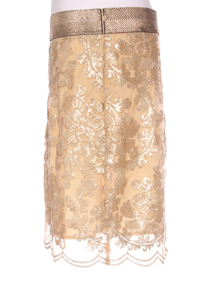 STELLA ROYAL - Gold sequin mini skirt! 14