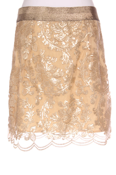 STELLA ROYAL - Gold sequin mini skirt! 14